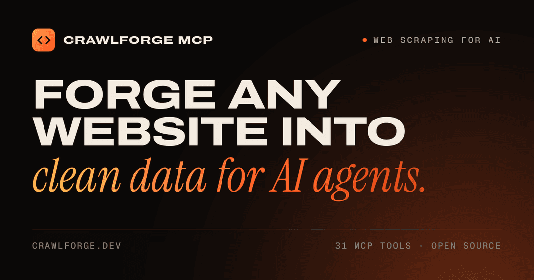 CrawlForge MCP: Bridging the Unseen Data Gap in AI-Powered Workflows